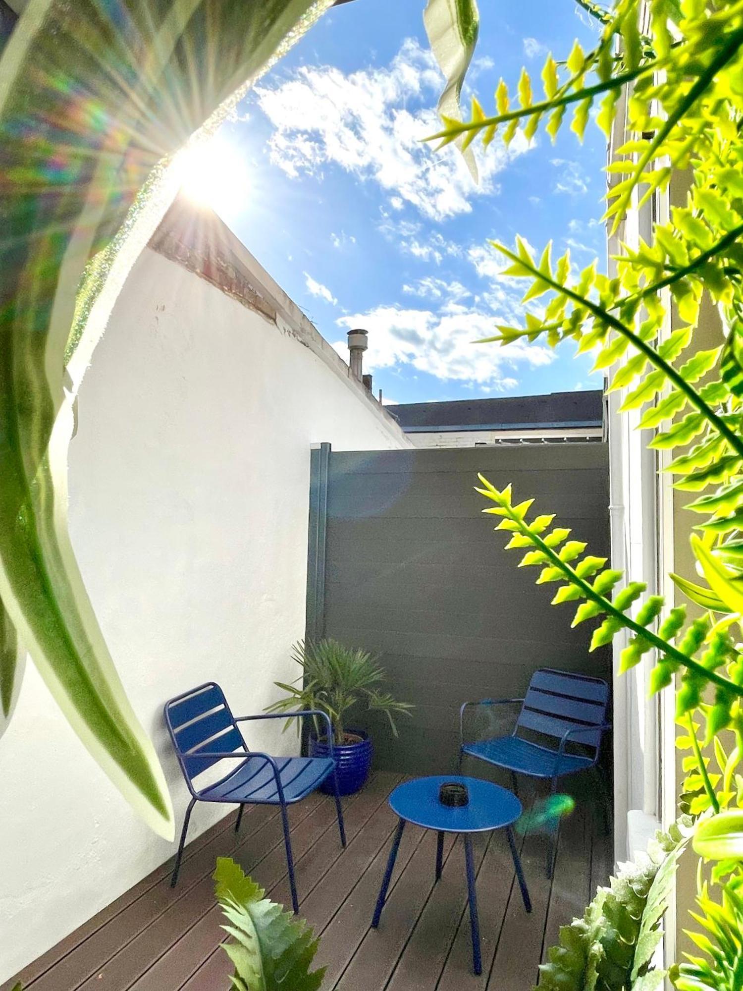 Escale Boheme - Terrasse En Centre-Ville - Gare Amiens Luaran gambar